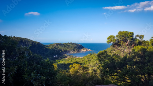 Obraz na plátne View from Arthur Bay Lookout