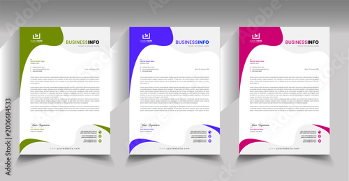 Professional Premium Letterhead Seal Design Elegant 