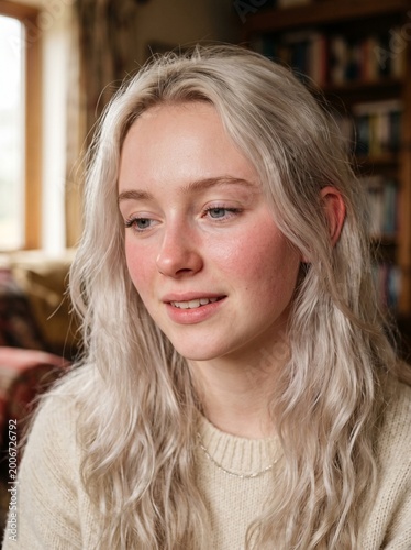 portrait of a young woman