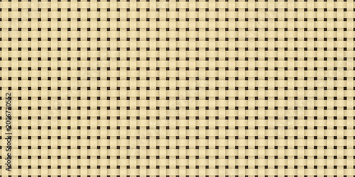 Obraz na plátně Light beige straw weave seamless pattern