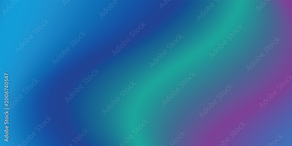 Fototapeta premium Purple blue cyan gradient mesh abstract background nice for wallpaper or banner. vector