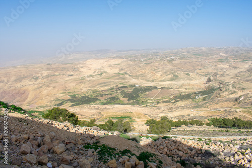 Bild auf Leinwand Mount Nebo in Jordan