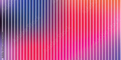 Vibrant Red Purple Gradient Stripes Background with Neon Glow Effect