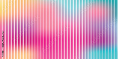 Vibrant Multicolor Vertical Gradient Stripes Abstract Background