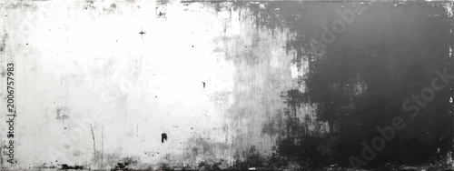 Fotografija Vector Abstract monochrome textured wall weathered, evokes sense history and age