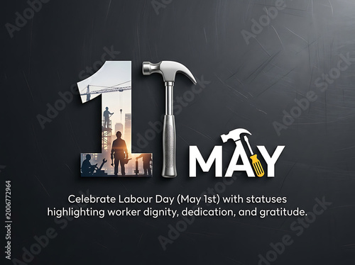 Labor Day Celebration May 1st Workers Rights Movement Global Event