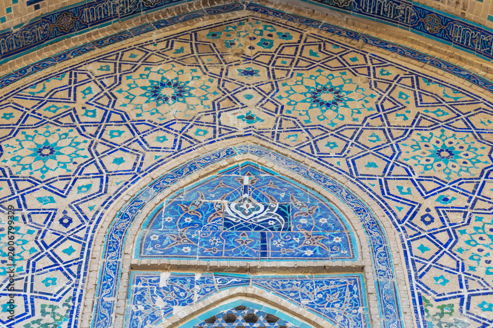 Obraz premium 22 October 2025, Mausoleum of Khoja Ahmed Yasawi, Turkestan City, Kazakhstan