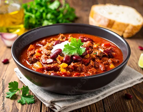 Fototapeta Chili con Carne herzhaft