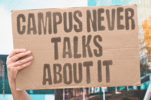 Photography "Campus Never Talks About It" Mental health remains a taboo topic at most universities