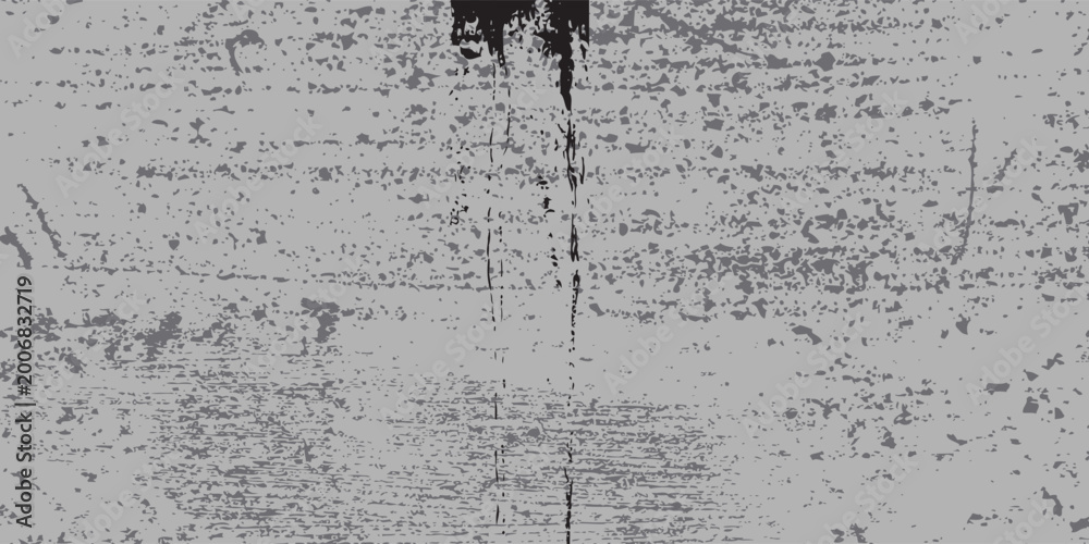 Fototapeta premium graffiti art on the wall, wall background, black paint spill on a gray background taken from close up.