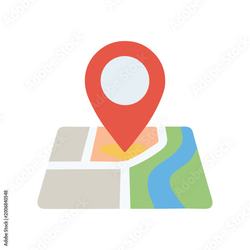 Red Location Map Pin Pointer Icon. Free Download Red Location Map Pin Pointer Icon. - GFXLoad