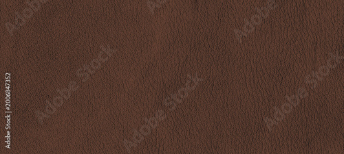 Foto Dark chocolate brown leather background texture with deep pebble grain and rich color depth for high end furniture upholstery luxury handbags and sophisticated automotive interior design projects