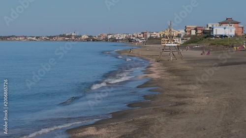 Marina di Latina on a spring morning, Italy
