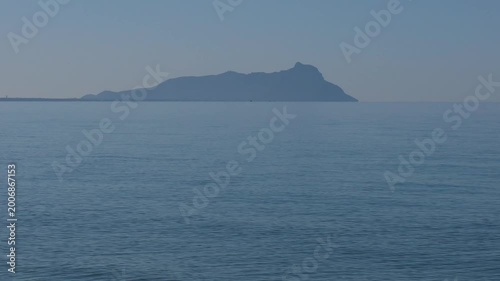 Lido di capoportiere on a spring morning, Italy
