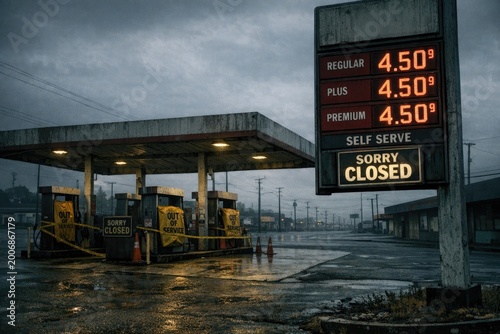 A gas station pump with a clear display of fuel prices
