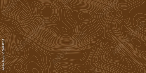 A smooth chocolate brown wood texture background featuring a natural grain pattern and dark wavy swirls on a decorative timber surface material backdrop