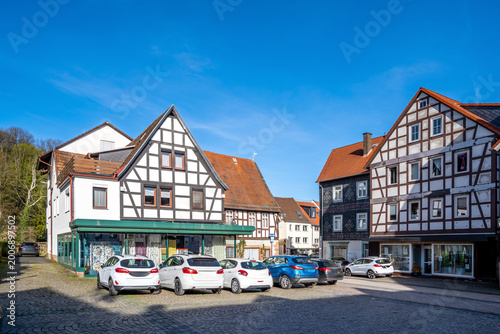 Altstadt, Wächtersbach, Waechtersbach, Hessen, Deutschland 