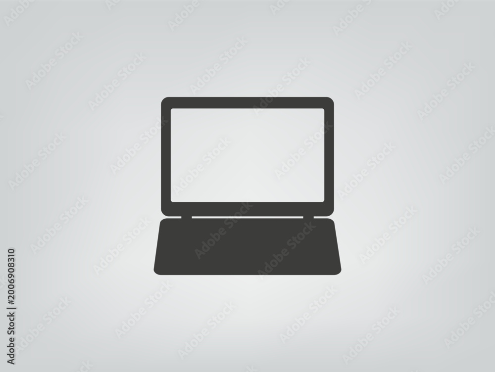 Fototapeta premium Vector illustration on a gray background