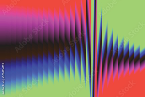 Abstract rainbow spectrum background with colorful digital waves and bright glowing lines on a black backdrop for a modern music equalizer wallpaper design