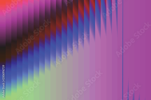 A vibrant digital wallpaper featuring an abstract rainbow spectrum of bright colorful lines and light wave patterns on a dark black gradient background with a music equalizer design