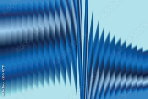 A futuristic digital art wallpaper featuring an abstract blue background with motion blur lines and a flowing water texture for a modern technology concept design