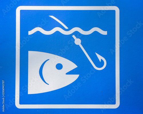 Fishing sign