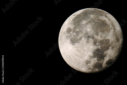 Full Moon on May before moonset in the morning