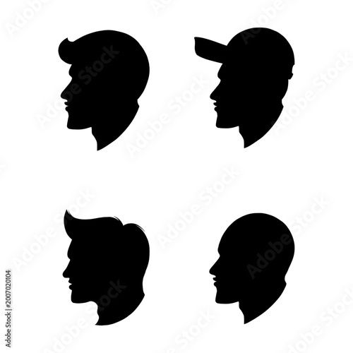 man vector silhouette