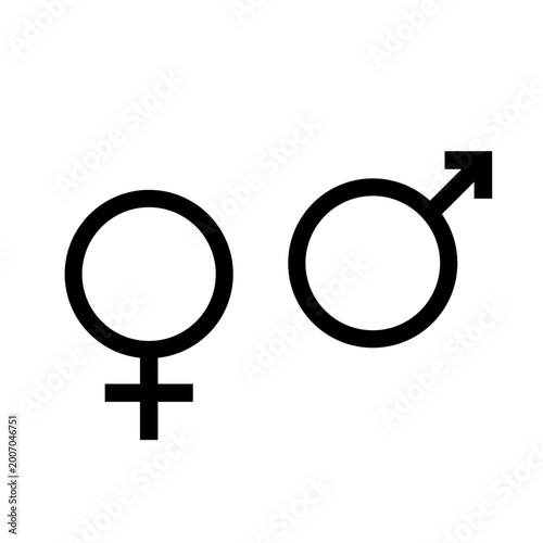 male and female symbols