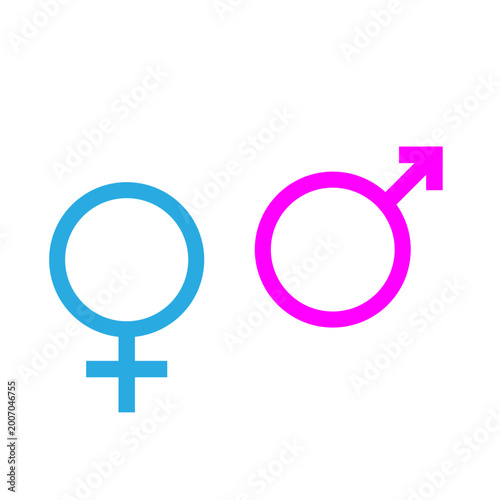 male and female symbols