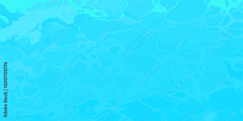 Obraz premium Blue water surface texture abstract rippled background