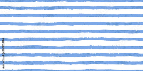 Horizontal grunge stripes, seamless pattern, vector print