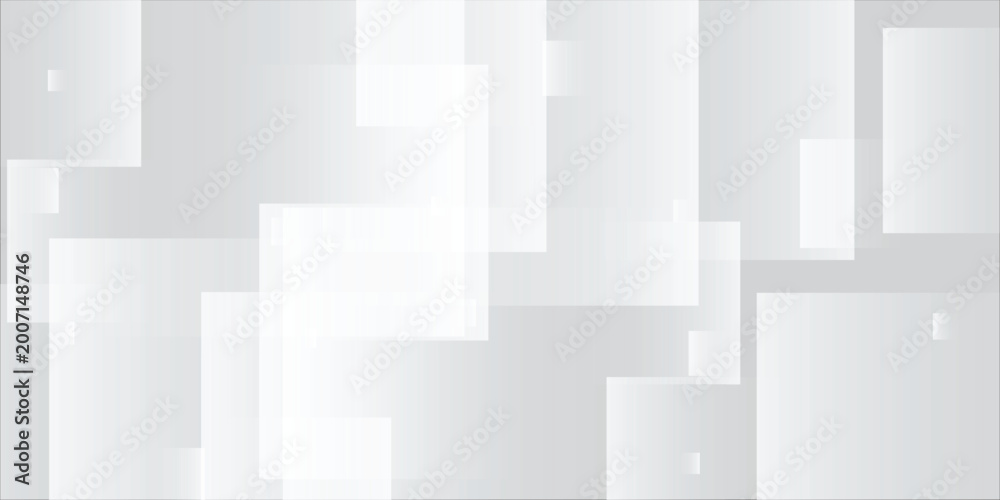 Obraz premium Smooth Grayscale Abstract Background with Overlapping Shapes for Contemporary Graphic Design