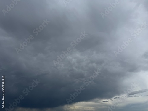 Canvas-taulu storm clouds timelapse