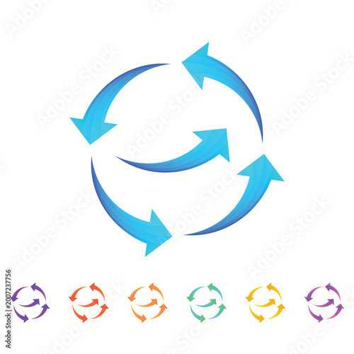 Business Planning Circle Strategy Logo Design