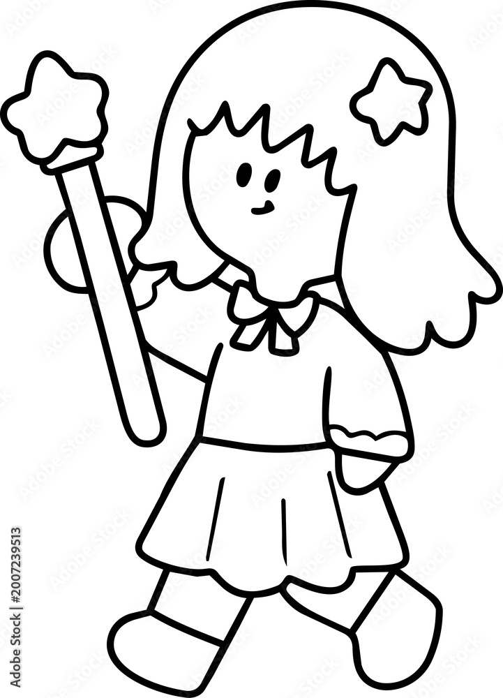 Fototapeta premium Cute Halloween cartoon illustration of children wearing adorable fantasy ghost costumes. Hand-drawn playful, and spooky-cute characters, perfect for holiday themes, kids activitie