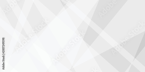 Abstract background with white and gray and geometric style with simple lines and corners, polygons as background geometric style with simple lines and corners, polygons as background paper texture