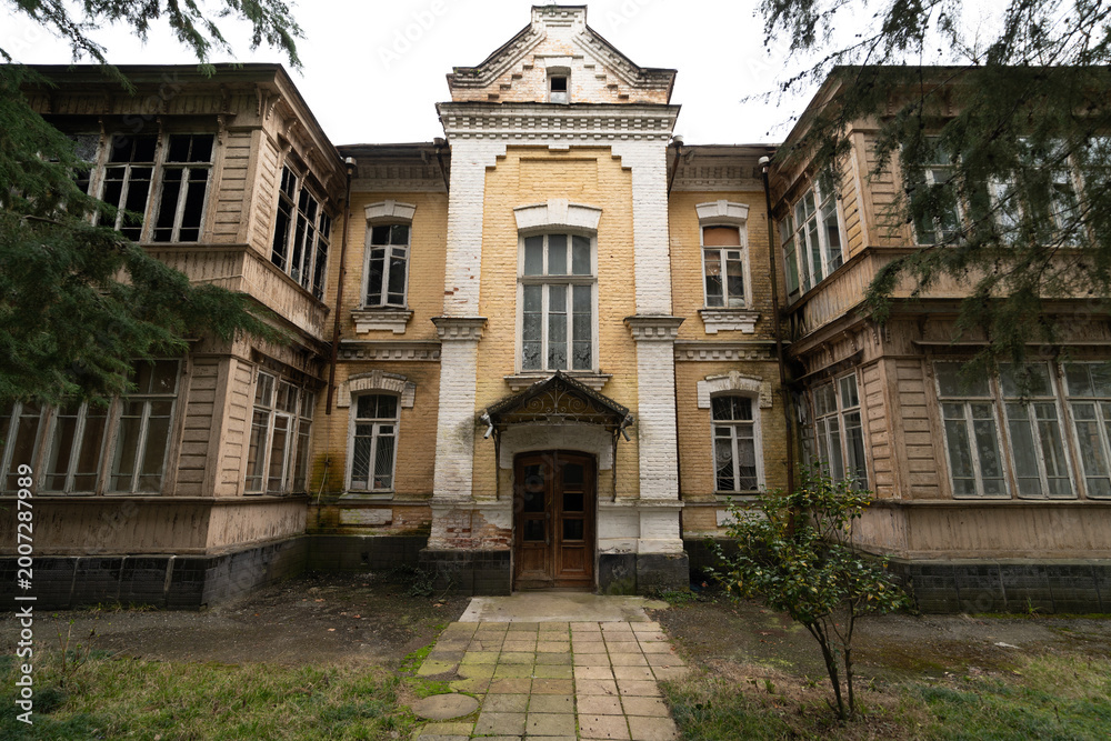 Fototapeta premium old house in Sukhum, Abkhasia