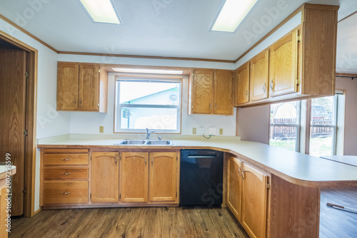 Kitchen In A 90s Home