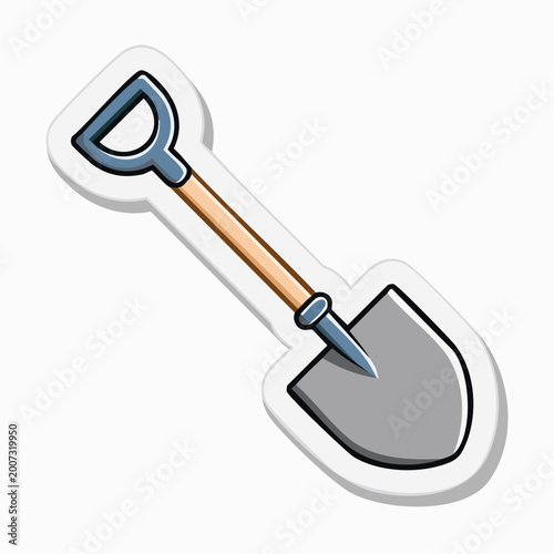 Cartoon Shovel Icon