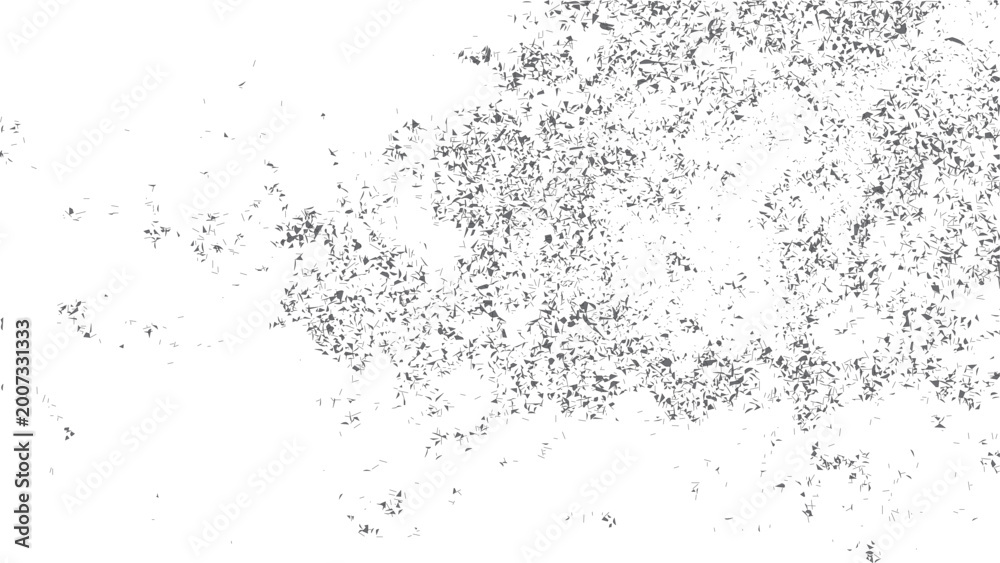 Obraz premium Minimal floral doodles collection with hand drawn flowers and leaves in ink stroke style vector illustration