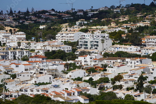 Tableau sur toile The picture shows the city of Luz in the Algarve region of southern Portugal