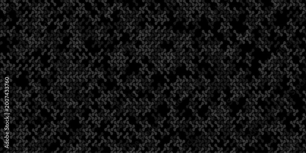 Fototapeta premium Metaball stippled organic pattern. Abstract geometric shape texture metaballs Seamless Pattern geometric wallpaper vector design.