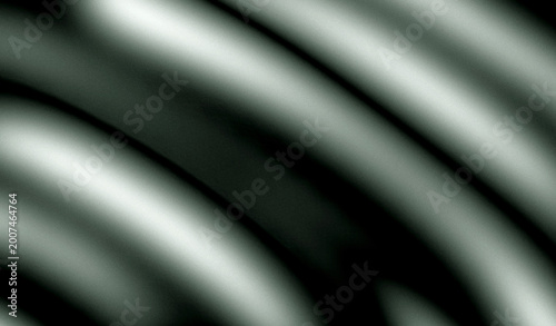 Abstract green Wave Pattern with Light and Shadow