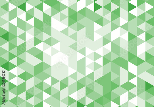 green light random geometric abstract design