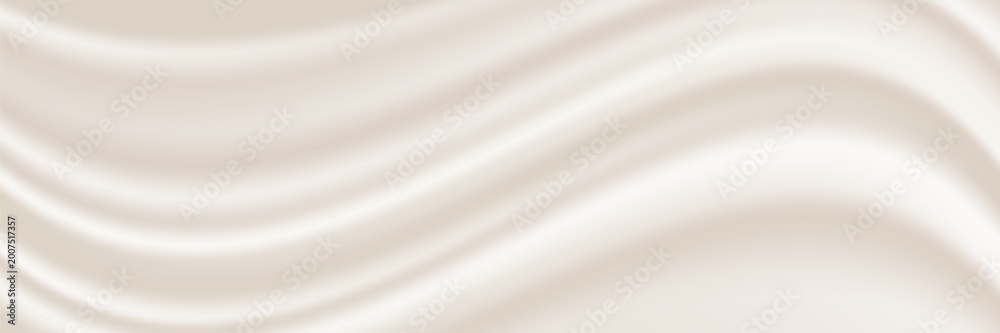 Fototapeta premium Silk background Design for product advertising for catalog.gold silk background.gold fabric background. smooth texture. vector illustrations
