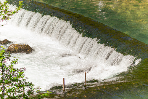 Buna river and the Blagaj Tekija.