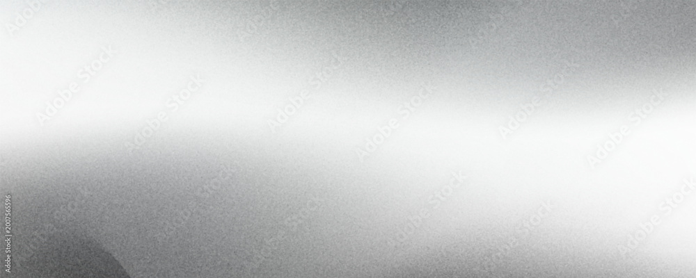 Obraz premium Abstract silver foil background with metal mirror texture. Chrome gradient surface with light gloss modern simple abstract art