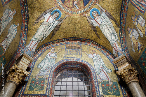 Saints Peter and Paul with the Empty Throne, Santa Prassede, Rome