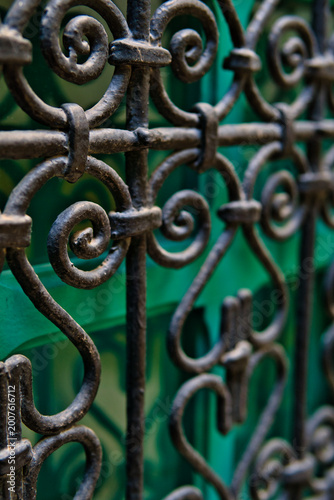 old rusty door